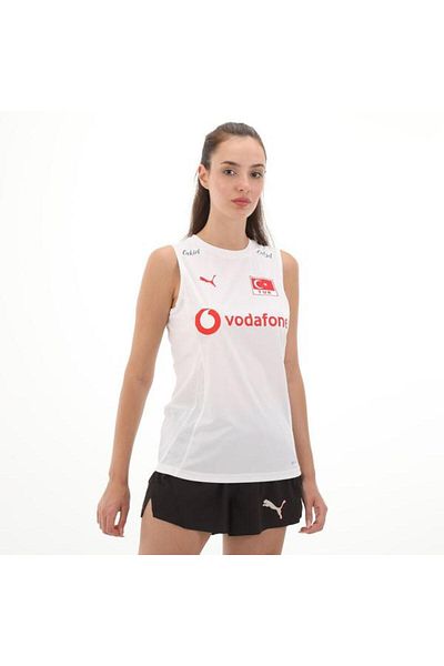 Puma Dámský dres turecké volejbalové reprezentace70639501 bílý