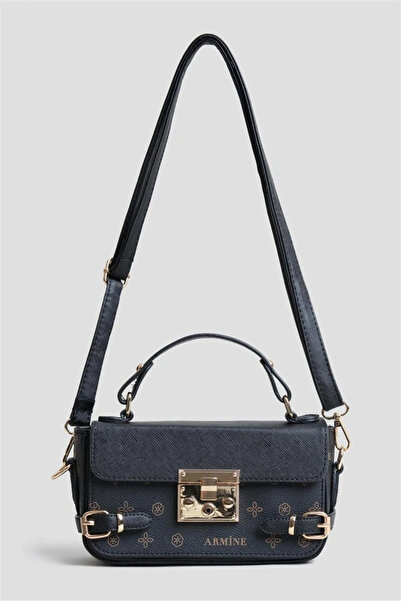 Armine Kadın Kilit Kapaklı Ayarlanabilir Uzun Askılı El & Omuz Çantası 359