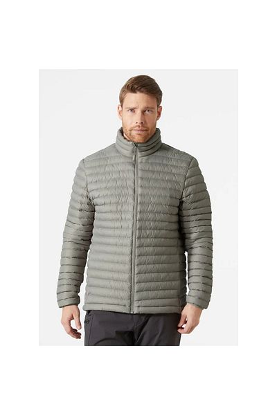 Helly Hansen Ανδρικό παλτό με γκρι όρθιο γιακά Sirdal Insulator