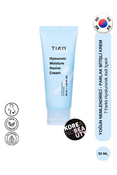 TİAM Tıam Hyaluronic Moisture Revive Cream |   Revitalizing Moisturizing Cream 50 ml