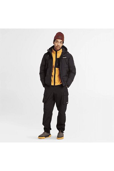 Timberland Ανδρικό κίτρινο σακάκι με γιακά με γιακά εξωτερικού χώρου