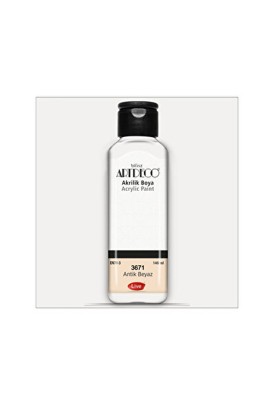 Artdeco Akrilik Boya 140 ml 3671-Antik Beyaz