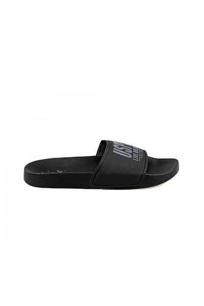 U.S. Polo Assn. Μαύρες ανδρικές παντόφλες U.S. Polo Assn Gusty 2fx 101150576