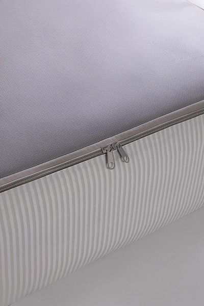 DaisyHome Υφασμάτινη τσάντα Mega Size με 2 Γκρι Αλυσίδες - Πολλαπλών Χρήσεων