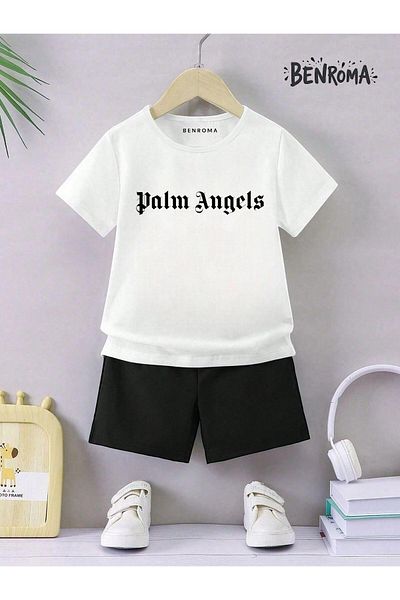 BENROMA Unisex Παιδικό Σετ Σορτς - Character Printed