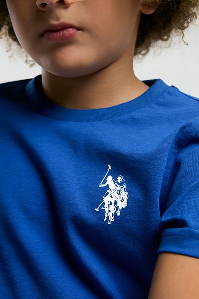 U.S. Polo Assn. U.S. Polo Assn. Set de pantaloni scurți pentru băieți, licențiat, 100% bumbac