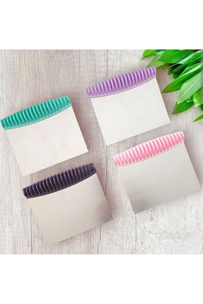 Home Pattern Handle Stainless Dough Cutter Scraper Spatula