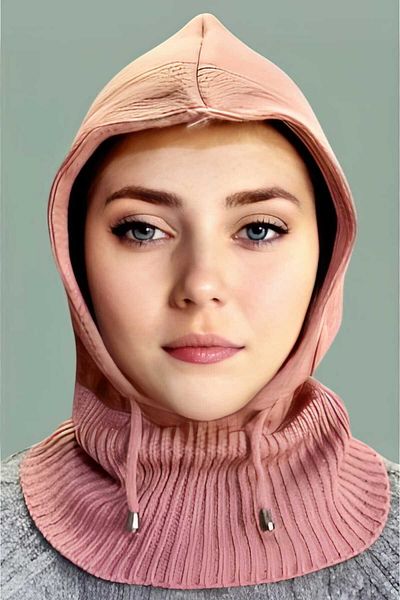Trenderrs Tricotaj de damă Beanie tricotată Hijab Hijab Hijab Beanie