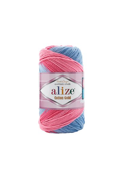 Alize Summer Crop Dress Amigurumi Motif Cardigan Motif Sweater Cotton Rope Cotton Gold Tie Dye 7935