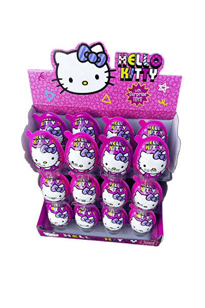 Hello Kitty Süpriz Oyuncaklı Yumurta 3 Adet