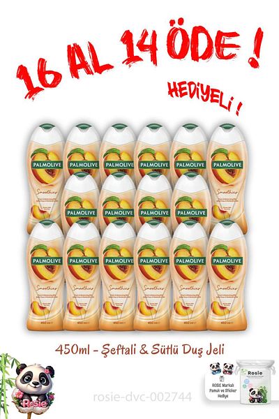 Palmolive Buy 16 Pay 14 Shower Gel Smoothies Peach and Milk 450 ml