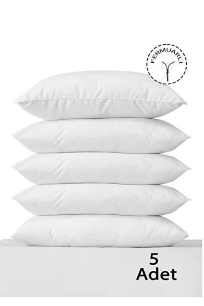 ÇIQRIK HOME 5 τεμάχια 50x70 εκ. Μαξιλαροθήκη και επένδυση με φερμουάρ