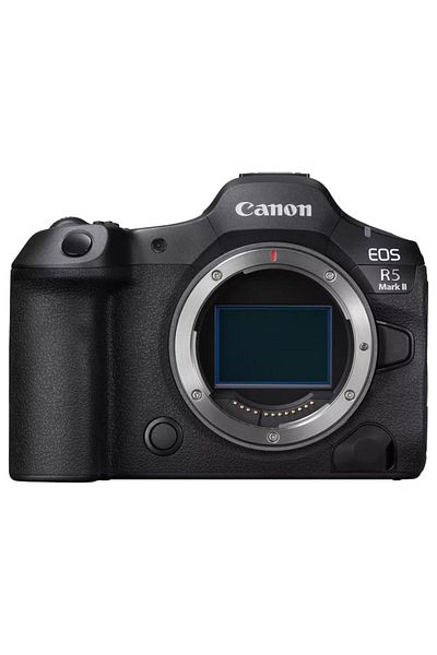 Canon كاميرا EOS R5 Mark II بدون مرآة باللون الأسود