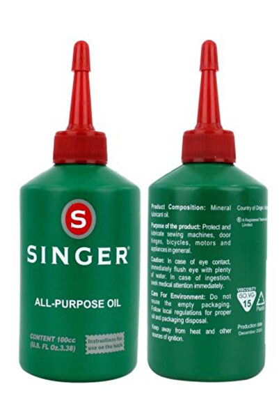SİNGER Makine Yağı Çok Amaçlı 100 ml