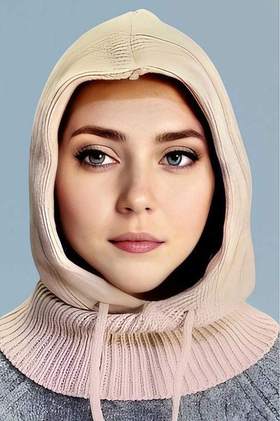 Uniquetrenders Women's Knitwear Hijab Beanie Hijab Head