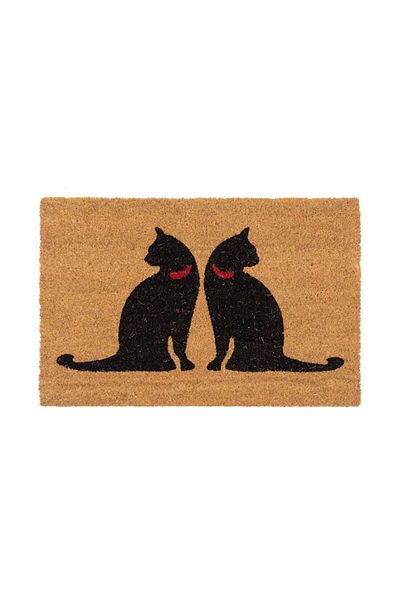 Homelux Entrance mat 40X60 cm, coconut fibre, beige/black
