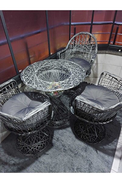 Fiberglass Garden Bahçe sandalye, masa