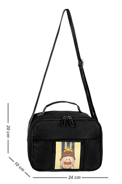 barberri Cutie de prânz cu licență cu design elegant PD-0002-4451 acoperită cu folie de aluminiu