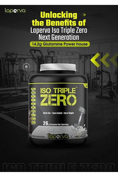 Laperva Iso Triple Zero Next Generation, Belgian Strawberry, 5 LB