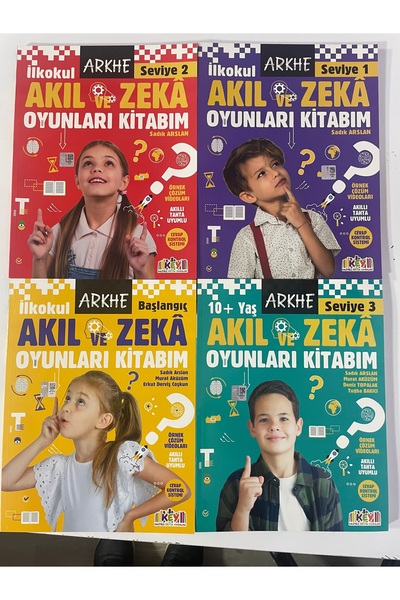 Key Kaliteli Eğitim Yayınları Key Yayınları akıl zeka oyunları kitabı seti