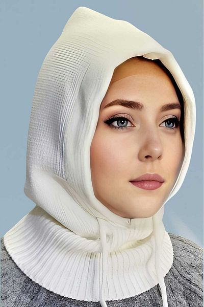 Uniquetrenders Tricotaj de damă Hijab Beanie Hijab Headgear