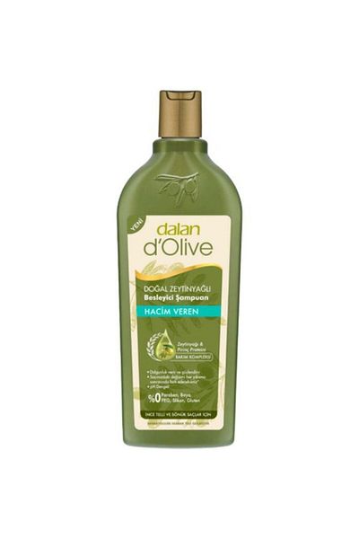 Dalan D'Olive Natural Olive Oil Volumizing Shampoo 400 ml