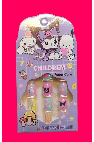 madam shushu KUROMİ ÇOCUK TAKMA TIRNAĞI