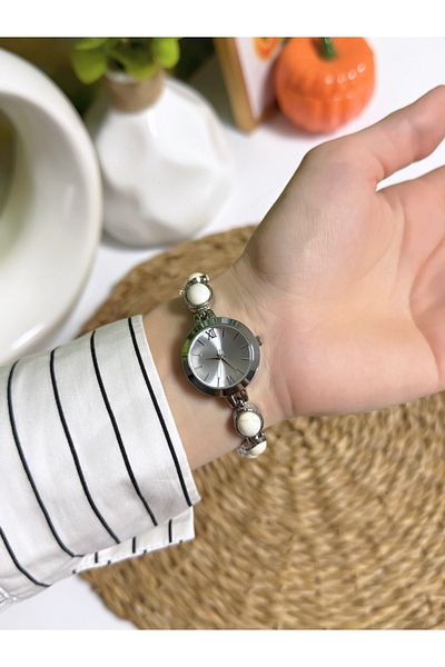 Bimodabu Women's Wristwatch with Bead Figured