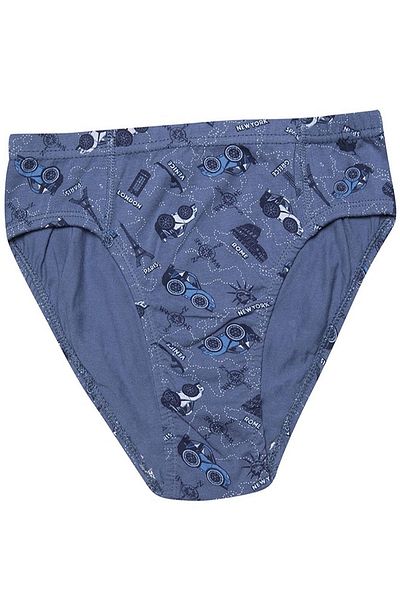 KOTA Slip pentru băieți din Lycra, 12 piese - Modele și culori mixte