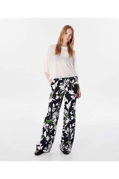 Twist Hotfix bedrucktes Tüll-T-Shirt