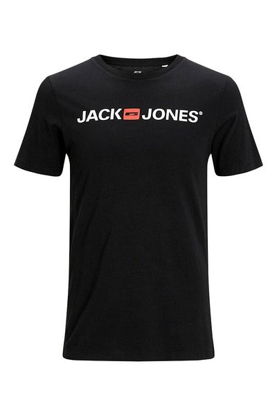 Jack & Jones JJECORP OLD LOGO TEE SS O-GÂT NOOS 12137126   Negru