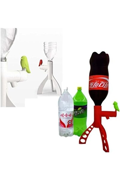 Generic حنفية زجاجة مياه غازية عصفورة، بلاستيك