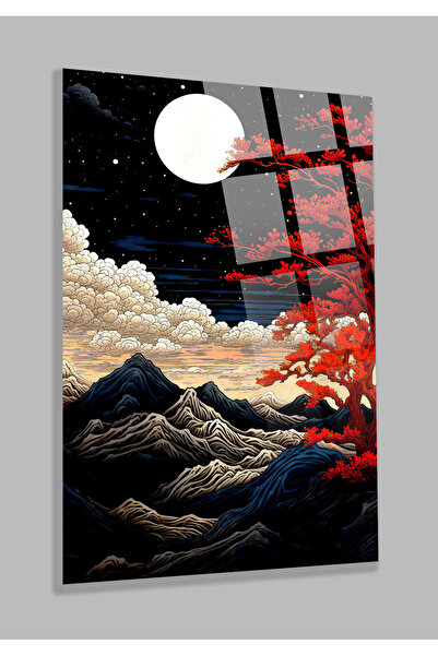 TAULART NEVEROVATAN DIZAJN CRVENO-PLAVOG TALASA ZA DOM, KANCELARIJU, POKLON