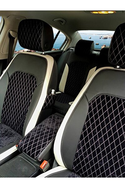 Nova VW Passat B7 Kasa Desenli Nubuk Özel Dikim Koltuk Kılıfı
