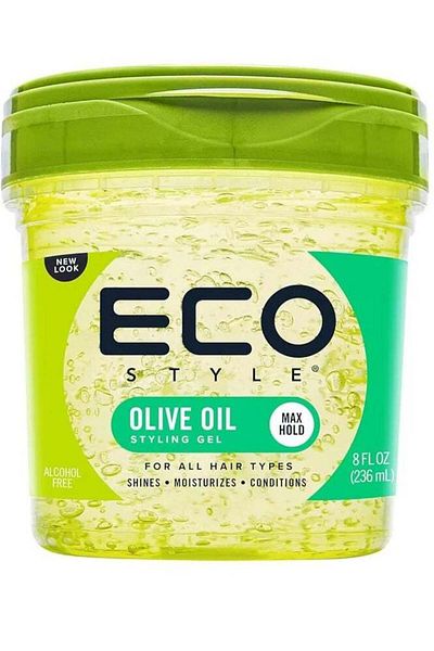ECO Eco  Styler  Professional  Styling  Gel,  Olive  Oil,  Max  Hold  236 ML