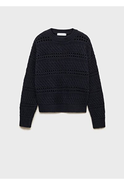 MANGO Woman Ajur örgü kazak