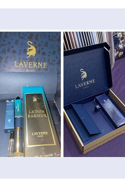 Laverne Blue Laverne Bakhur EDP 200ml And  Lador Bakhur 200 ml