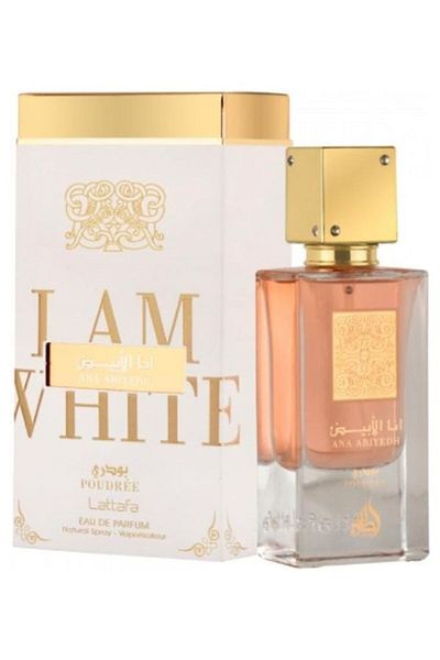 lattafa I Am White Poudee EDP 60ml