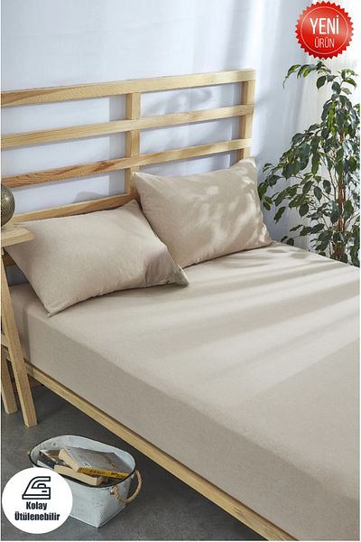 Sdream طقم ملاءات جاهزة - قطن |   مع غطاء وسادة |   مفردة-مزدوجة-كبيرة
