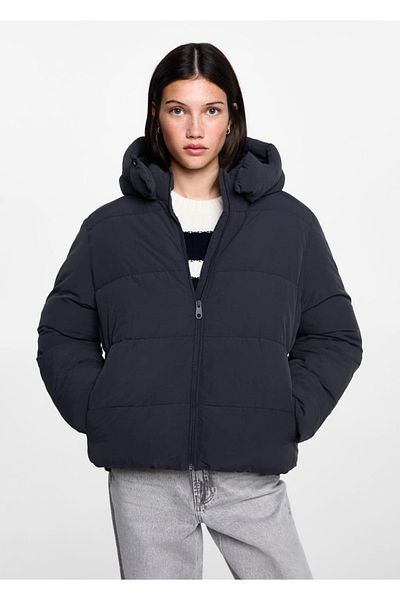 Mango Teen Quilted Short Anorak - Stylish and Comfortable