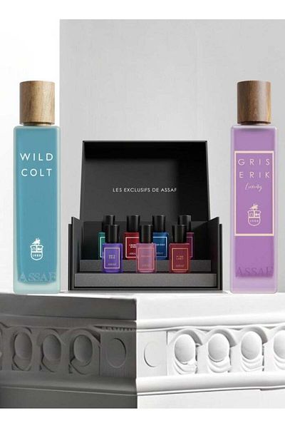 ASSAF Wild Colt 200 ml and Grace 200 ml and Assaf samples