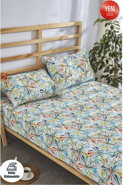 Sdream Fitted Sheet Set - Cotton |   Pillowcases |   Single-Double-Battal