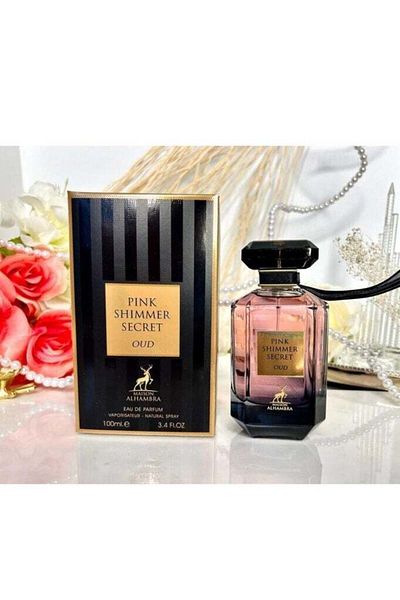 Maison Alhambra pink shimmer secret oud