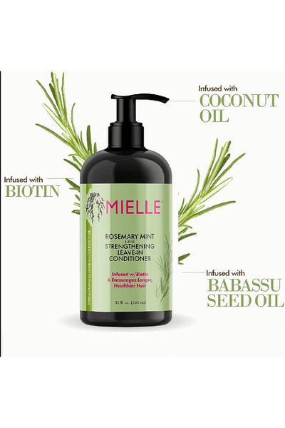ROSEMARY and Mint Strengthening Shampoo - Mielle