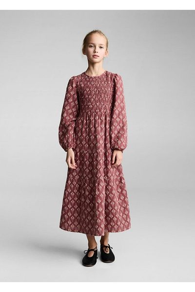 MANGO Kids Φόρεμα με σχέδιο Flounce