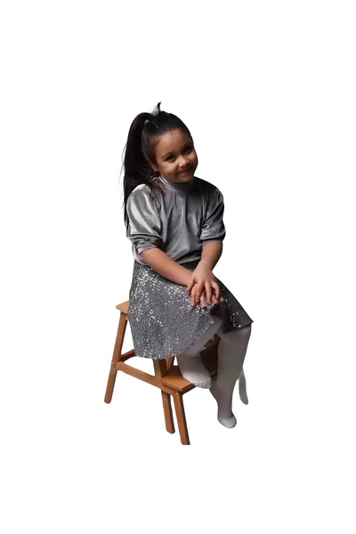 EMBE Zara Sequin And Silk Velvet Elegance