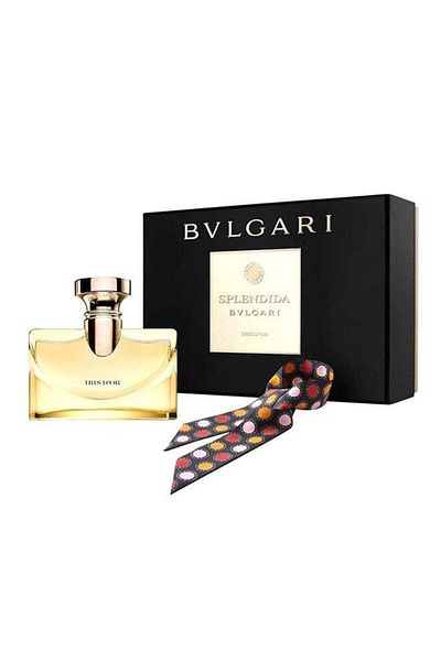 Bvlgari Splendida Iris D'or  EDP & Scraf Set 100ml