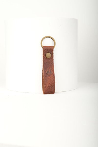 WATCHOFROYAL سلسلة مفاتيح بولدر كريزي تان