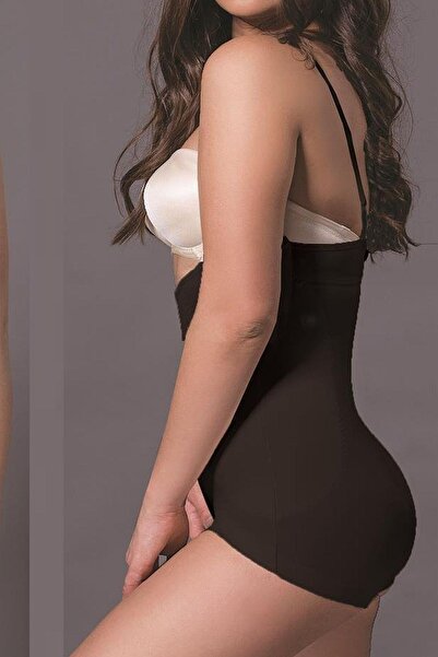 Magic Form 1553 Kadın Çıtçıtlı Bady Korse-siyah