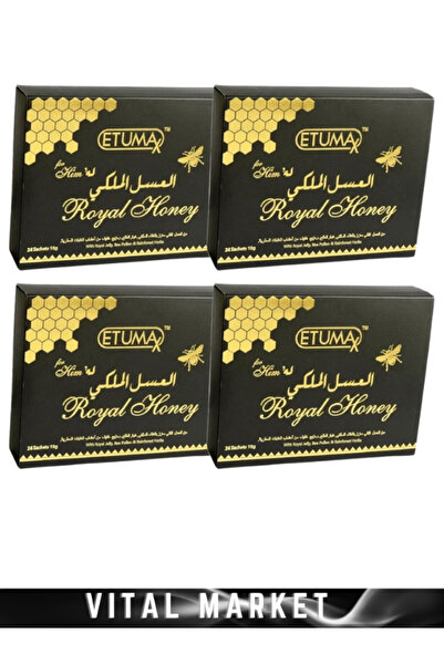 polen marketing Etumax Vip Royal Honey 12 gr X 12 'li 4 Paket